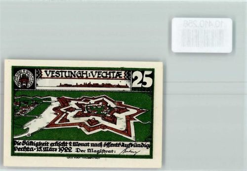 Vechta Notgeld Festung