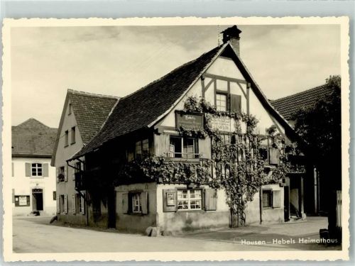 Hausen Hebels Heimathaus Fotograf Gutermann