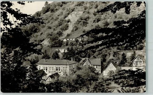 Tautenburg Blick auf das Betriebsferienlager Philipp Müller des VEB Braunkohlenwerk Profen