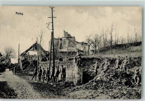 Missy 1915 Feldpost WK I 6. Inf.Div.