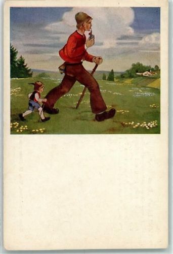 1920 Hans Lang: Daumesdick AK