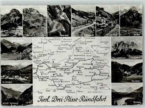 Reutte Drei-Pässe-Rundfahrt Tirol