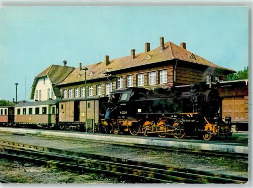 Kühlungsborn Bäderbahn Bahnhof Dampflokomotive