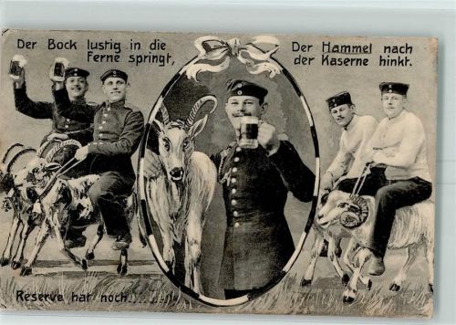 1911 Der Hammel AK