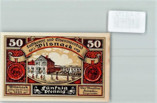 Bad Wilsnack Notgeld