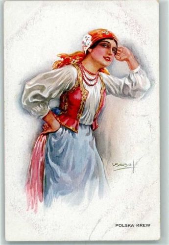 Tracht aus Polen AK