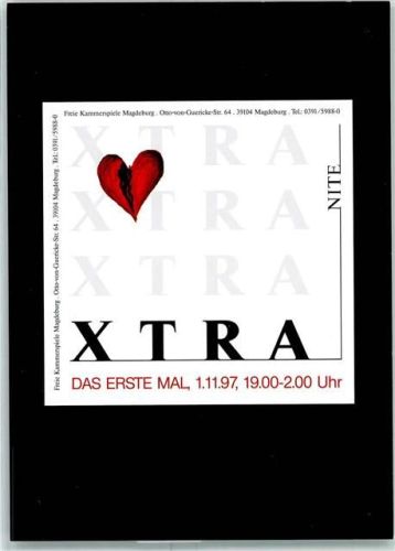 Magdeburg Freie Kammerspiele Stück: Das erste Mal - Werbung