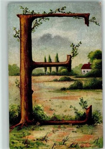 1904 Verlag P.F.B. Serie ABC Nr. 5 AK