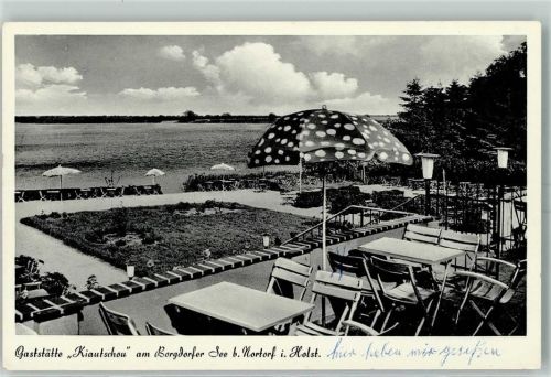 Nortorf Gasthaus Kiautschou Terrasse Borgdorfer See