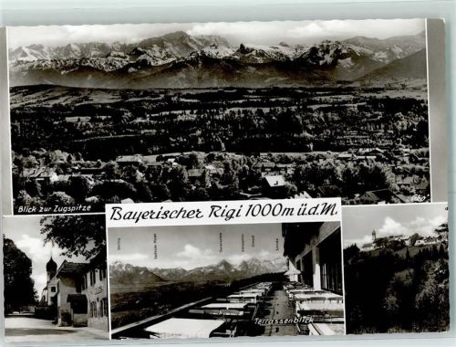 Hohenpeißenberg Gasthaus Bayerischer Rigi Terrasse