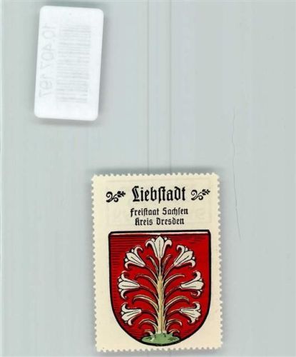 Liebstadt Vignette Wappen Kaffee Hag 1920-1940