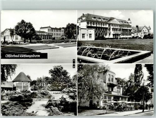 Kühlungsborn Ostsee Hotel Konzertgarten Ost FDGB Erholungshein Georgij Dimitroff