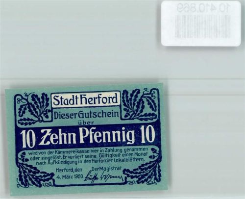 Herford Notgeld