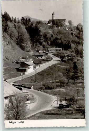 Weyarn Kirche Bahnpost Zug 1810