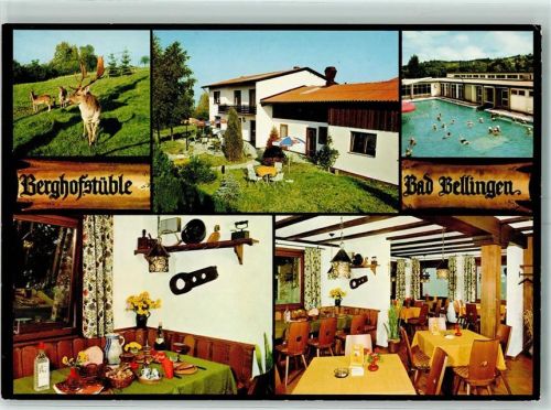 Bad Bellingen Berghofstüble Bes. Fam. H. Basier Damwild