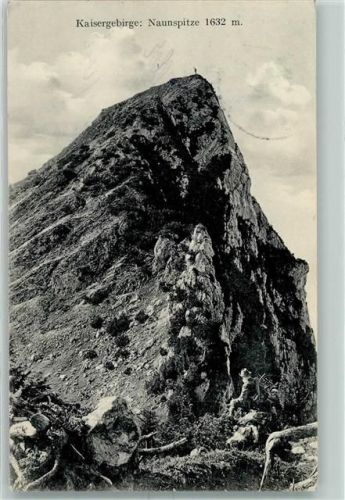 Kufstein Kaisergebirge Naunspitze Wanderer