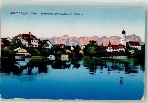 Seeshaupt Starnberger See Zugspitze