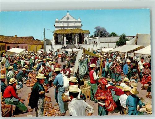 Chichicastenango Marktszene