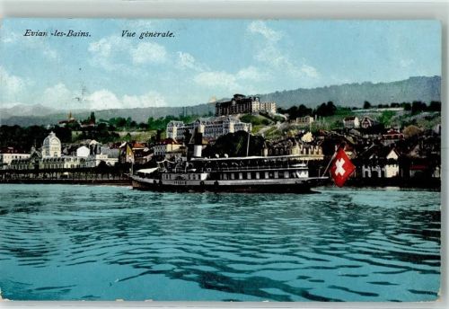 Evian-les-Bains 1909 Schweizer Motorschiff