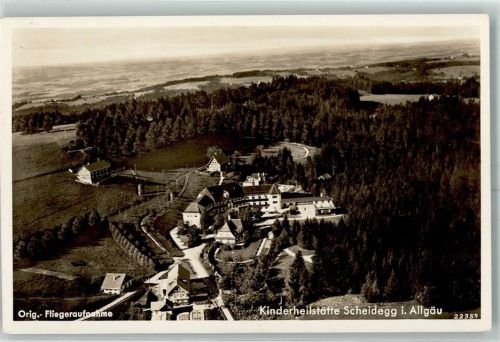 Scheidegg Fliegeraufnahme Kinderheilstätte