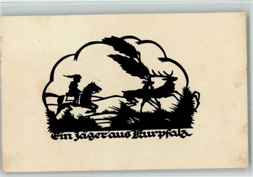 1931 Der Jäger aus Kurpfalz AK