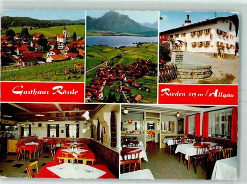 Rieden Gasthaus Rössle Bes. Hickel