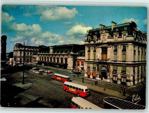 Bordeaux La Gare Saint Jean , Omnibus ca 1980 AK