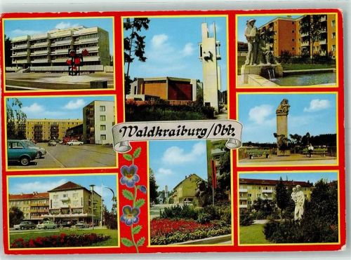 84478 W8264 Waldkraiburg - Die Stadt im Grünen