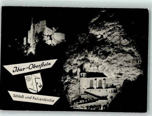 Idar-Oberstein Schloß u. Felsenkirche