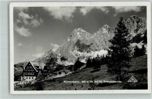 Austriahütte Dachsteinsüdwände Hüttenstempel