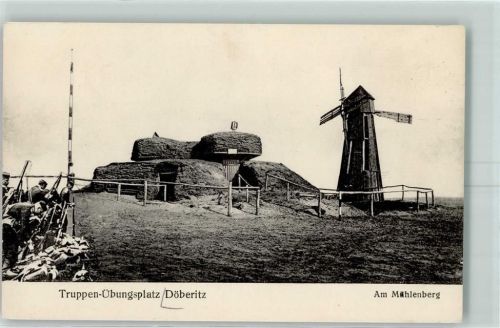 Döberitz Truppenübungsplatz Am Mühlenberg Windmühle Soldaten Uniform