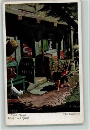 Verlag FPHG Serie 125 Nr. 3712 - Hänsel und Gretel Nr. 1 AK