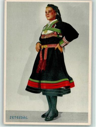 Mitte Serie 139-000-8 Setesdal ca 1940 - sehr gute Erhaltung