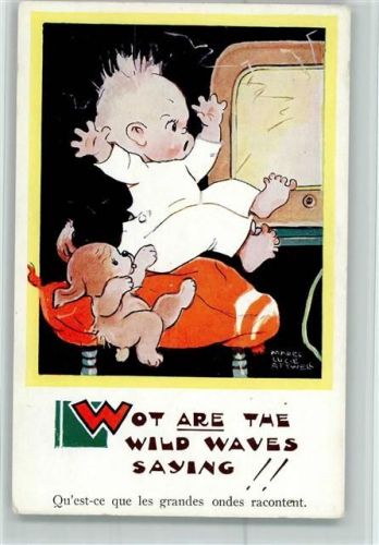 Fernseher - Baby und Hund - Valentine AK
