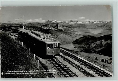 Vitznau-Rigi Bahn, gute Erhaltung - Bergbahn