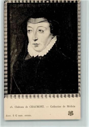 Catherinc de Medicis - Gemälde von Chaumont