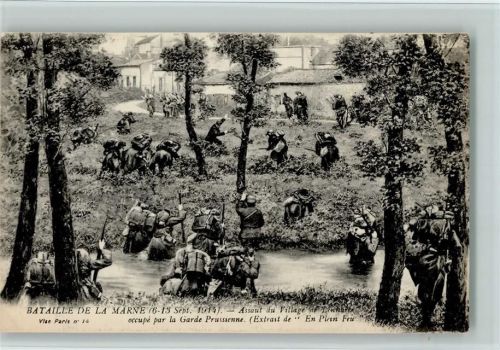 Bataille de la Marne 1914 - Gefechte WK I