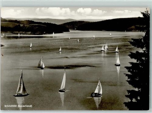 Olpe Biggesee Segelboote
