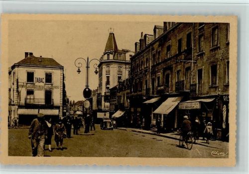 Montceau-les-Mines Place de la Gare AK Gute Erhaltung