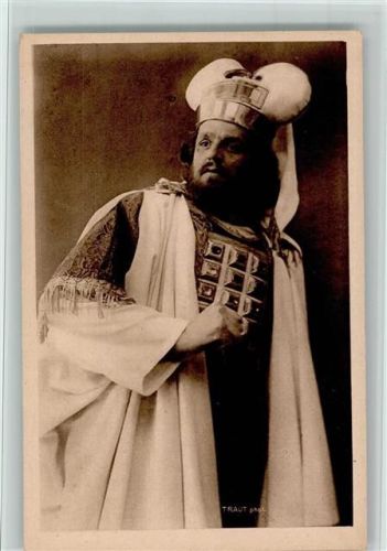 W8103 Oberammergau Passionsspiele Oberammergau 1922 Offiz. Postkarte Nr. 96 Kaiphas Passionsspiel