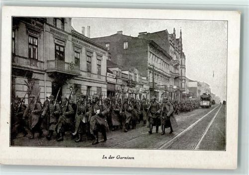 K 25 Verlag Imberg & Lefson - in der Garnison , gute Erhaltung AK