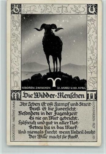 Die Widder Menschen AK