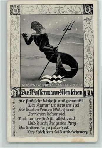 Die Wassermann Menschen AK