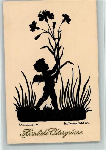 Ostern - Serie 1612-1 AK Gute Erhaltung