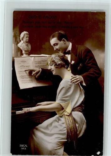 Fotoverlag REX 523 - Duo Amour, gute Erhaltung AK