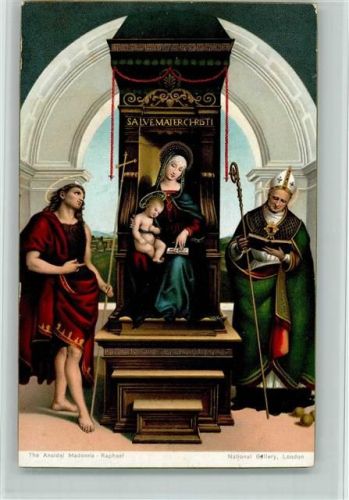 von Raphael Religion Verlag Misch & Co "World Galleries" Serie Nr. 1061 AK
