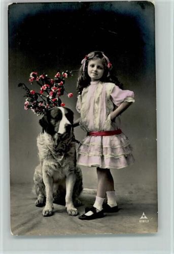 1910 Photochemie Serie 6191-1 handcoloriert Kind AK