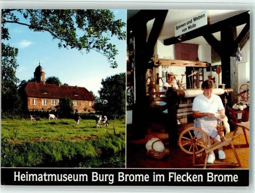 Brome Heimatmuseum Burg Brome Spinn- u. Weberinnen