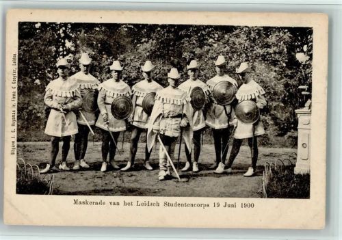 Leiden Maskerade 1900 - Leidsch Studentencorps