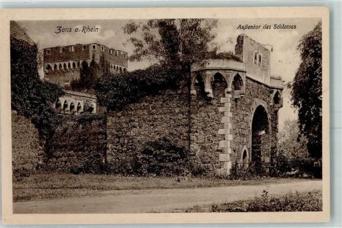 Zons Schloß Friedestrom Außentor